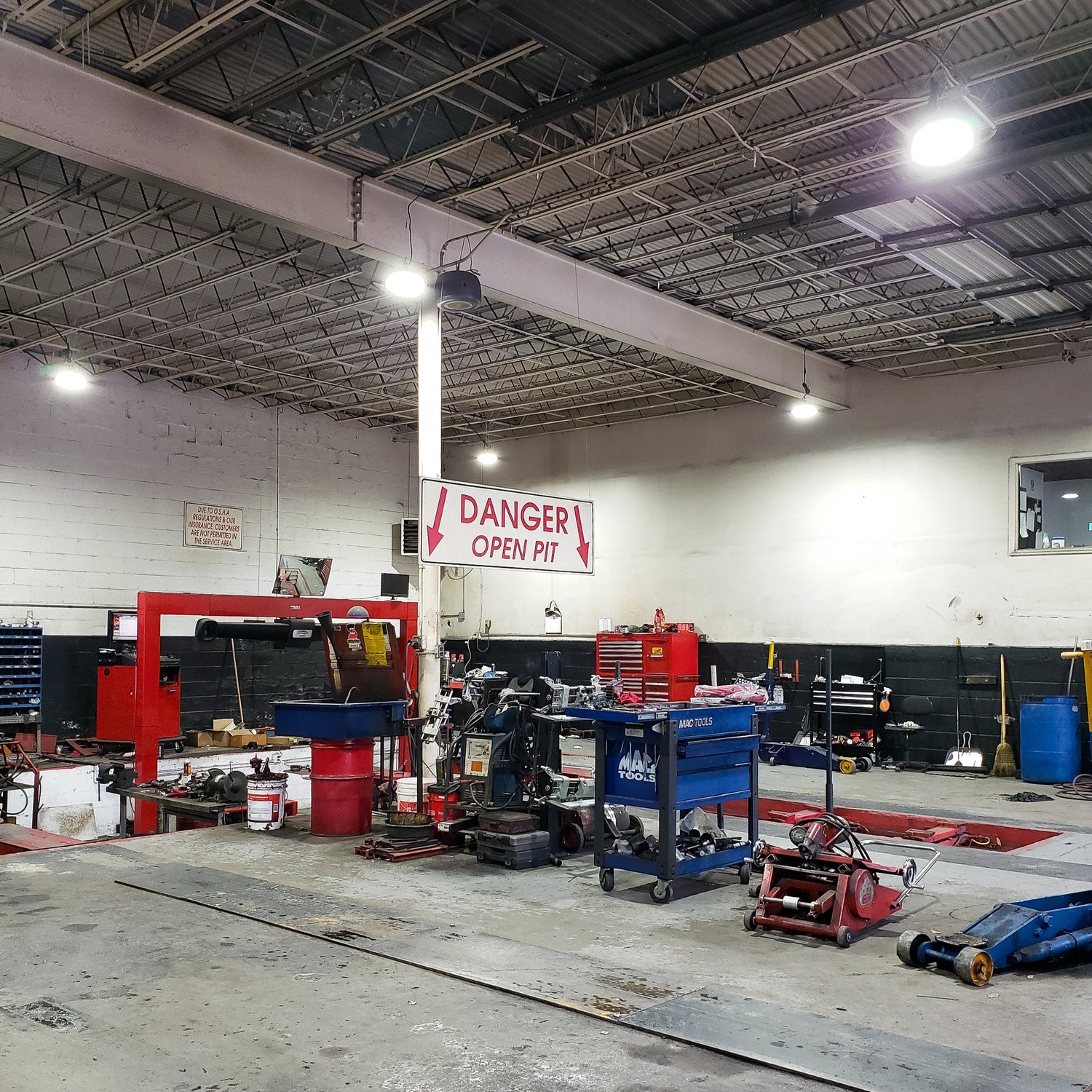 Butler Tire commercial LED lighting project