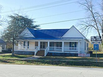 Gillsville Georgia historic district home