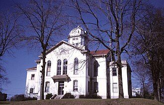 Jackson County Courthouse in Jefferson Georgia