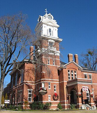 Gwinnett County Courthouse in Lawrenceville Georgia